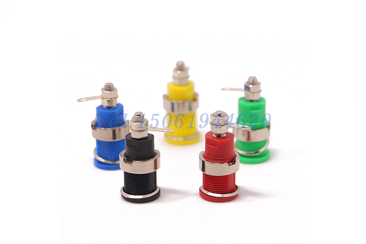 4MM線面板座 純銅安全插座 教學(xué)儀器插座 24.301