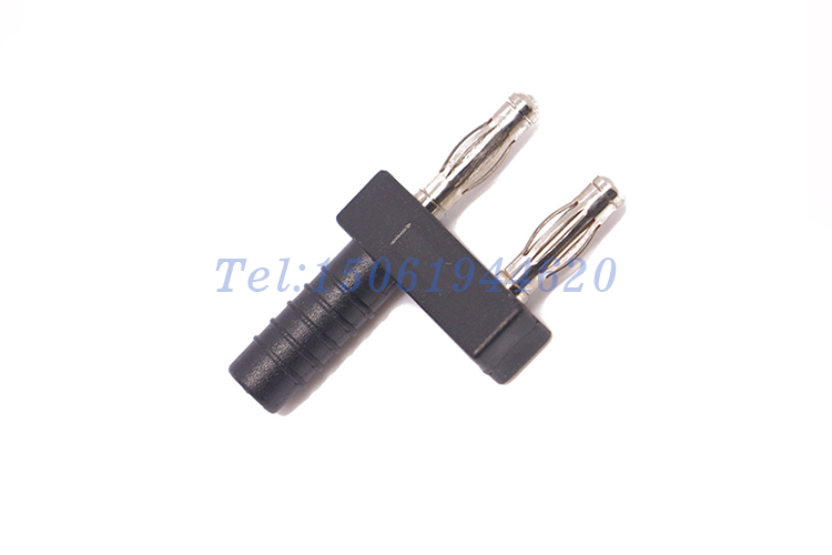 26.203 4mm香蕉插頭 雙聯(lián)短路插 可疊加純銅燈籠型