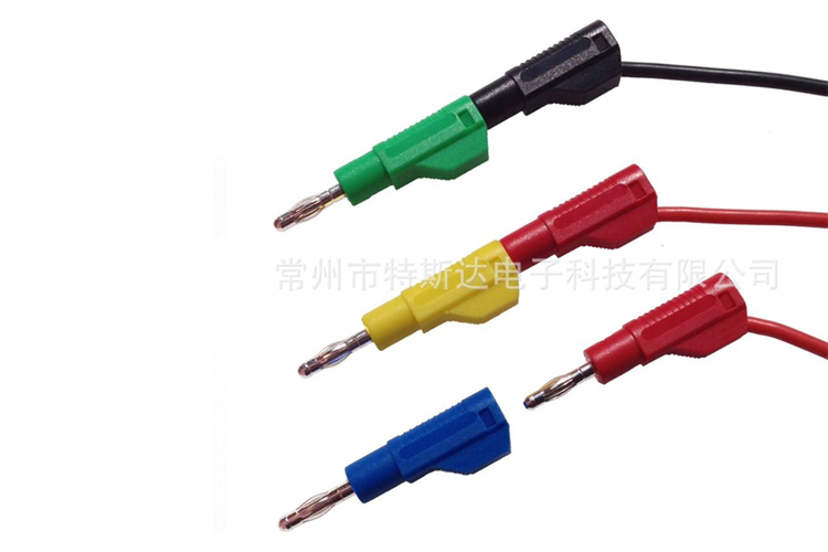 25.452 疊加4mm香蕉插頭Unshrouded Stackable 4mm Banana Plug