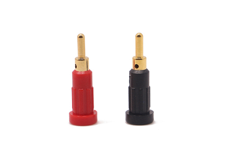 2mm香蕉插座Φ2面板插座 純銅鍍金安全護(hù)套免安裝型插座 24.111