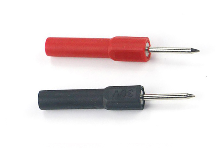 艾邁斯2mm公針轉(zhuǎn)4mm母插座 短路插轉(zhuǎn)接頭香蕉插頭 銅鍍鎳 26.470