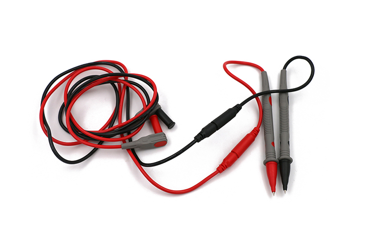 艾邁斯萬用表筆測試套裝磁性連接可替換配件 鱷魚夾/2mm刺破針