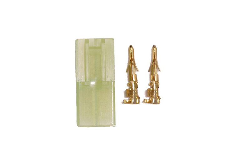 AMASS 小田宮插頭 端子鍍7u厚24K真金 MINI TAMIYA公母套裝 尼龍