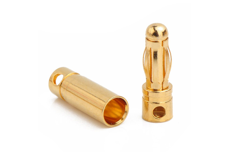 艾邁斯4mm香蕉插頭電機電調(diào)純銅航模連接器Amass熱賣配件GC4016