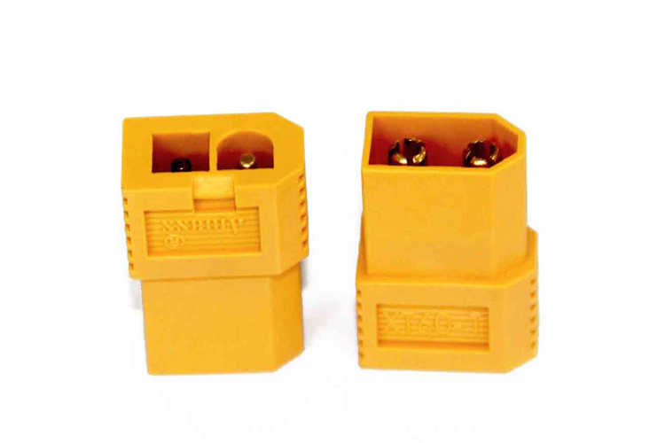 艾邁斯XT60-D轉(zhuǎn)換插頭連接器XT60公頭轉(zhuǎn)T插母頭AMASS正品模型配件