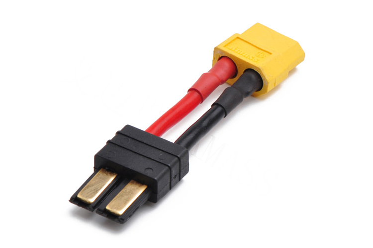 AMASS出品 航模轉(zhuǎn)換線 XT60母轉(zhuǎn)TRX公適配線 XT60-TRX電池轉(zhuǎn)換頭