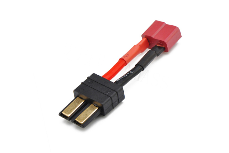 AMASS出品 航模轉(zhuǎn)換線 TRX公轉(zhuǎn)T插母適配線，電池轉(zhuǎn)換頭 TRX-T插