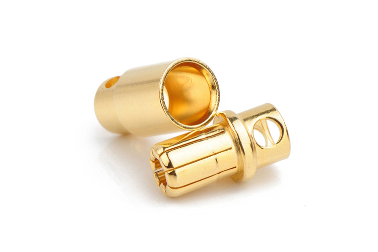 艾邁斯8mm香蕉插頭電機(jī)電調(diào)純銅鍍金航模連接器Amass熱賣(mài)模型配件