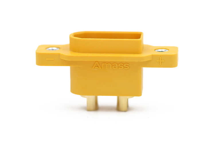 艾邁斯XT90NE帶M2.5螺母內嵌面板固定座航模連接器AMASS模型配件